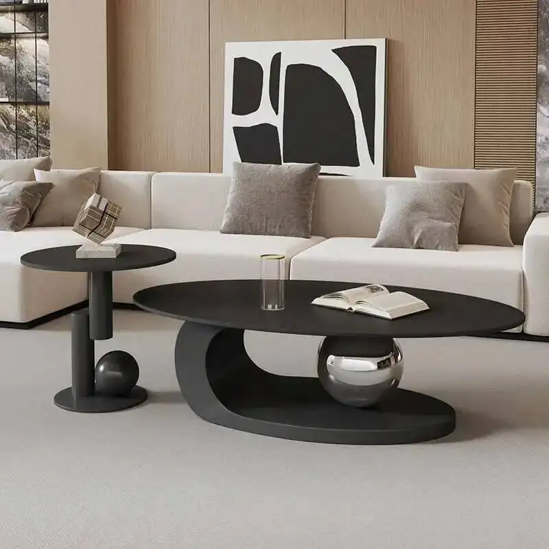 

Writing Coffee Table Decoration Living Room Service Center Nordic Side Table Luxury Designer Meubles Lounge Suite Furniture