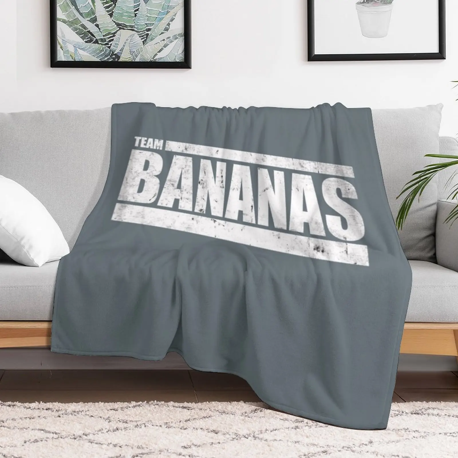 The Challenge MTV Team Bananas Throw Blanket Summer Beddings Beach Quilt Thermals For Travel Blankets