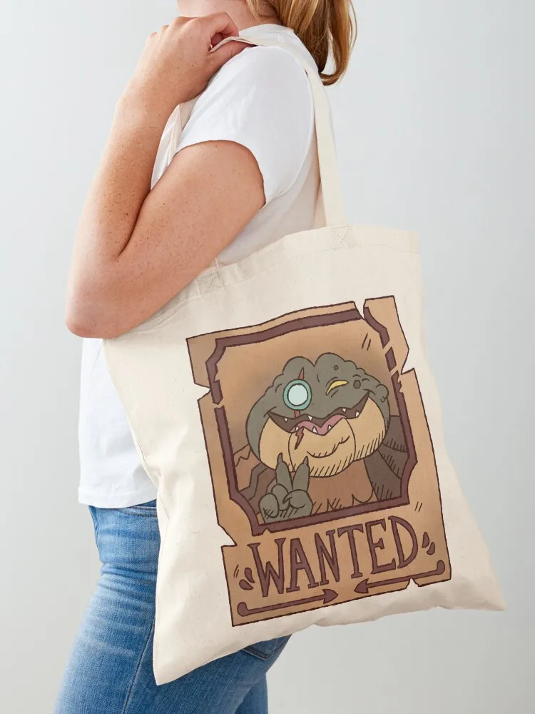 

Captain Grime Wanted Tote Bag Women bags custom canvas bag Women's shopper bag luxury women