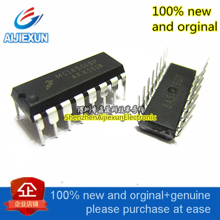 

10Pcs 100% New and original MC145018P MC145018 DIP-16 LONIZATION SMOKE DETECTOR IC WITH INTERCONNECT large stock