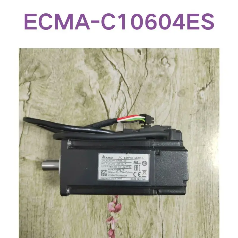Подержанный тест ОК ECMA-C10604ES Серводвигатель Delta