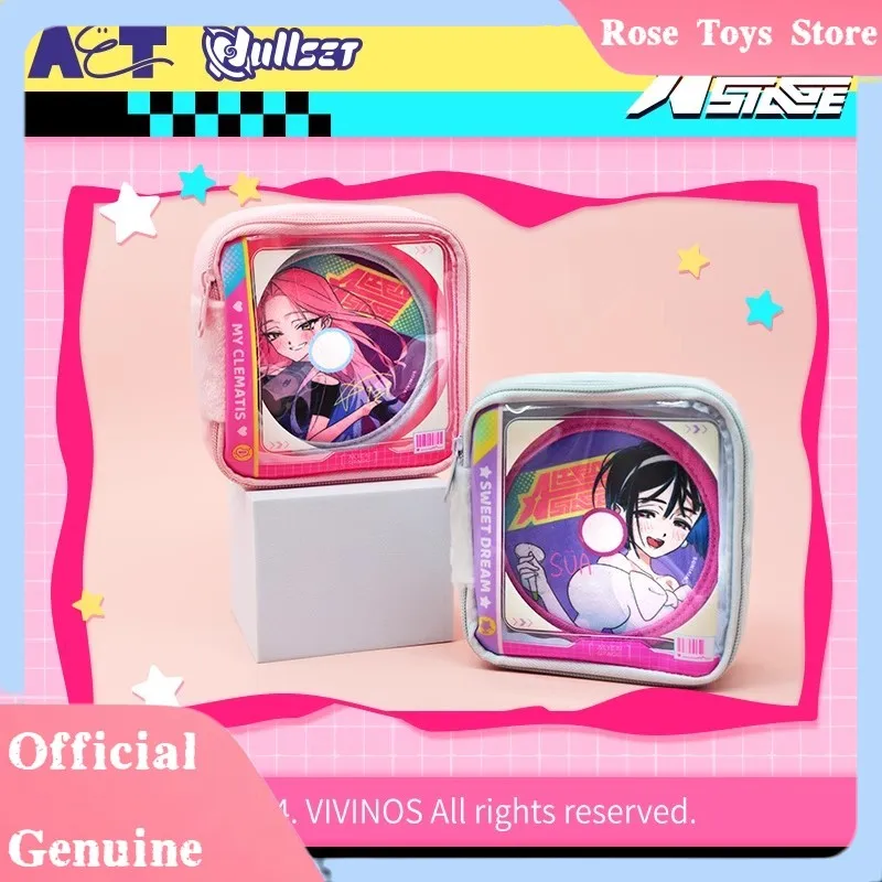 

Stock Genuine Nullset Alien Stage Pain Bag Badge Kawaii Mizi Sua Till Ivan Collect Precious Cards Good Birthday Girl Gifts Toy