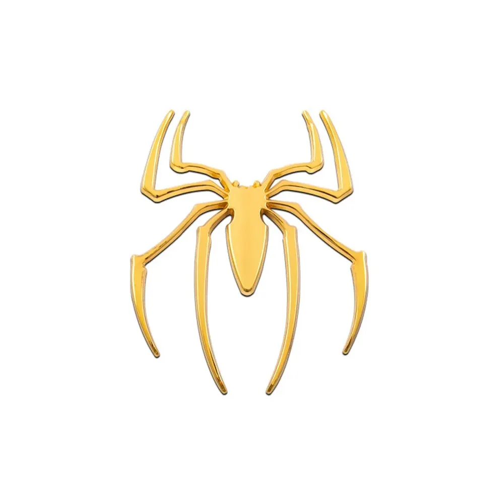 Universal 3D Metall Auto Aufkleber Spinne Auto Logo Chrom Abzeichen Auto Emblem Aufkleber Auto Styling Dekoration Auto Außen Zubehör