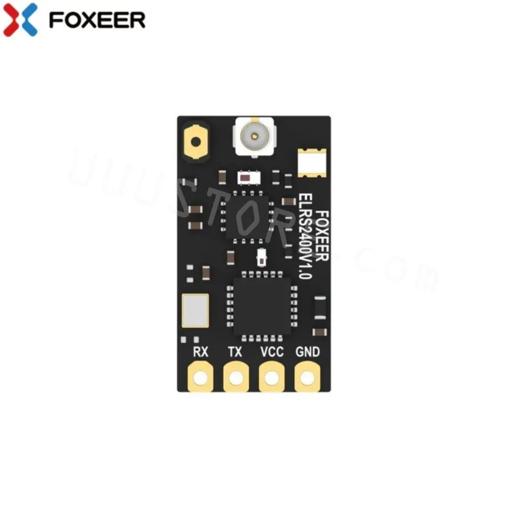 1/2/4PCS Foxeer 2.4G ELRS Receiver ESP8285+SX1280 LNA RGB LED Indicator for ELRS 2.4G TX RC FPV Long Range Drones DIY Parts