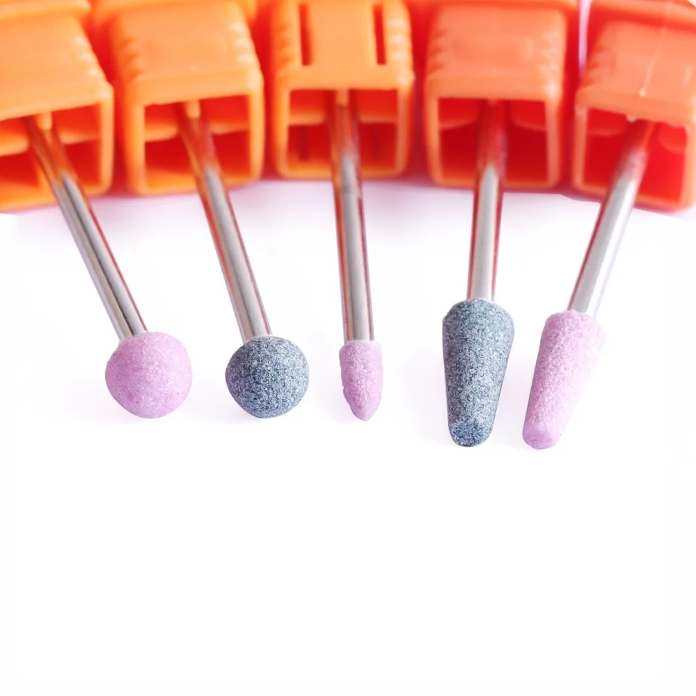 Nail Art Quartz Polishing Head Polishing Machine Accessory Drill Bit Manicure Gel Dead Skin Removal Dust Cleaning Brush Tool