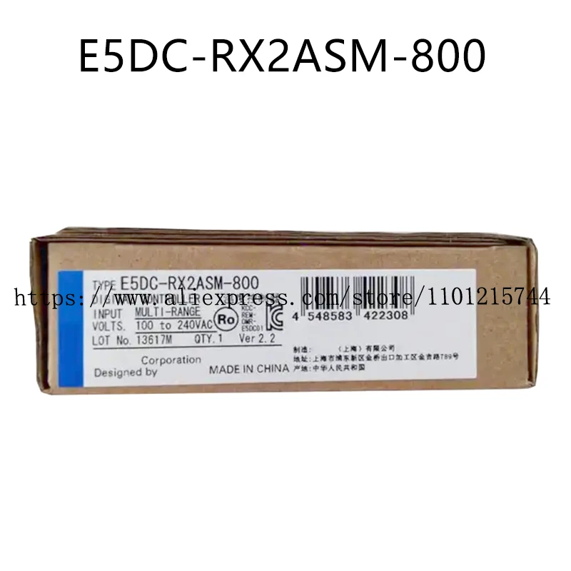 New Original PLC Controller E5DC-RX2ASM-800 E5DC-QX2ASM-800 E5DC-CX2ASM-800 Moudle  One Year Warranty