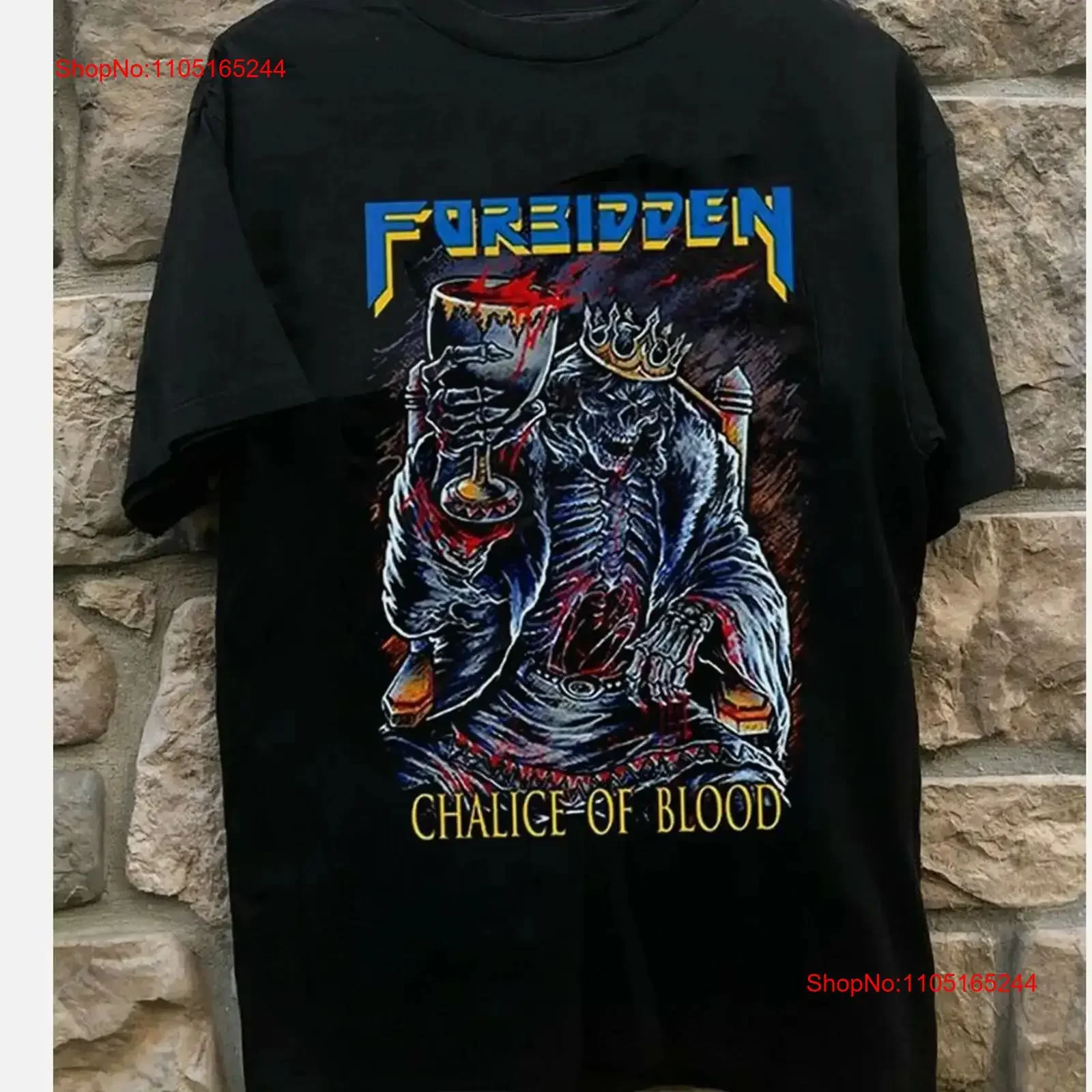 

Черная футболка всех размеров Forbidden Chalice Of Blood For Fan, винтажная потертая футболка с рисунком, слегка стильная, универсальная, мягкая, дышащая