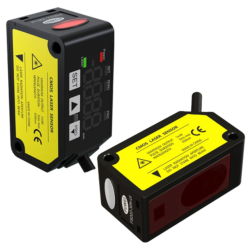 

FUWEI FSD22-50P-UI High Accuracy Optical Displacement Sensor PNP Output 0.01mm Measuring Distance 50mm Sensor