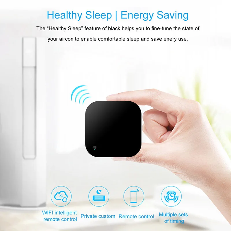 Telecomando Tuya WiFi RF IR 433MHz/315MHz per Smart Home tramite SmartLife per condizionatore d\'aria tutto supporto TV Alexa,Google Home