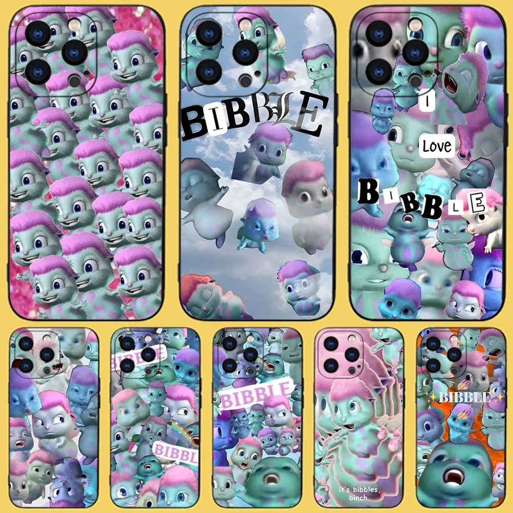 It Is Bibbles Binch Phone Case For iPhone 15,14,13,12,11 Plus,Pro,Max,XR,XS,X,7,8 Plus,SE,Mini Black Soft