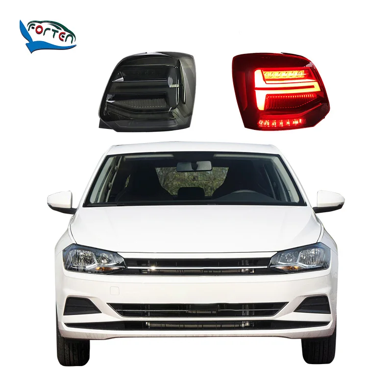 New Design Auto tailgate Light LED Car Rear Lamp Tail Light For VW Polo 2011-2017