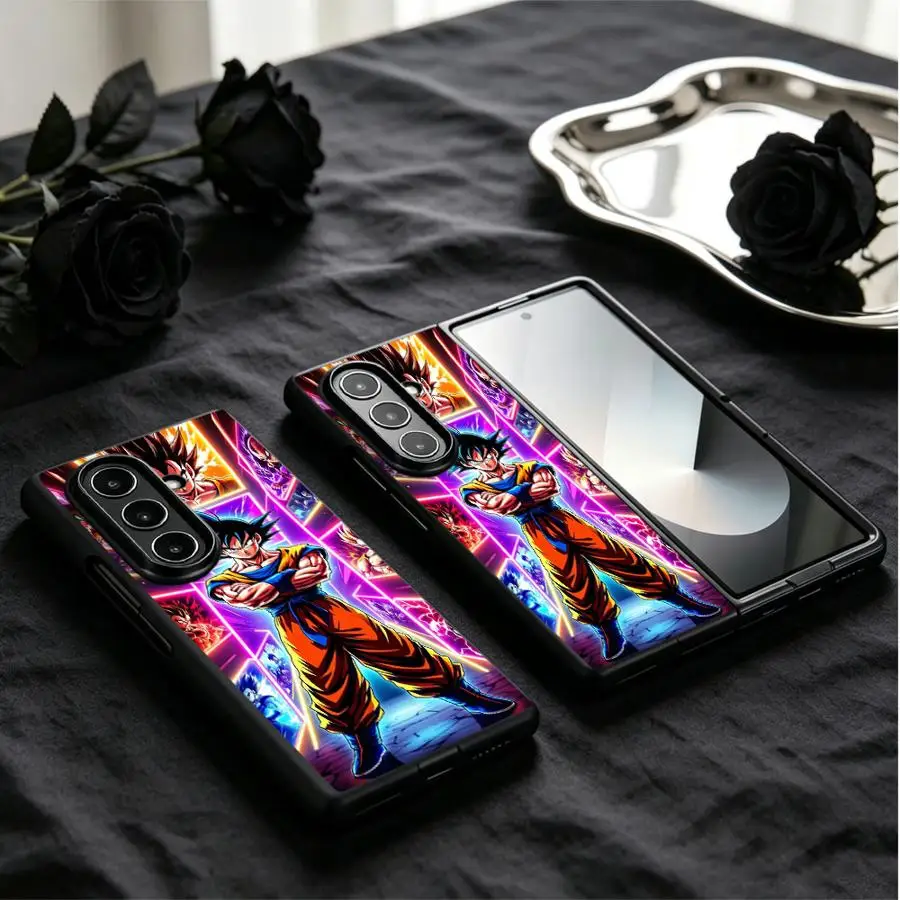 Phone Shell Funda Case for Samsung Galaxy Z Fold8 Wide ZFold8 ZFold Wide Z Fold 8 Dragon Balls Neon Goku