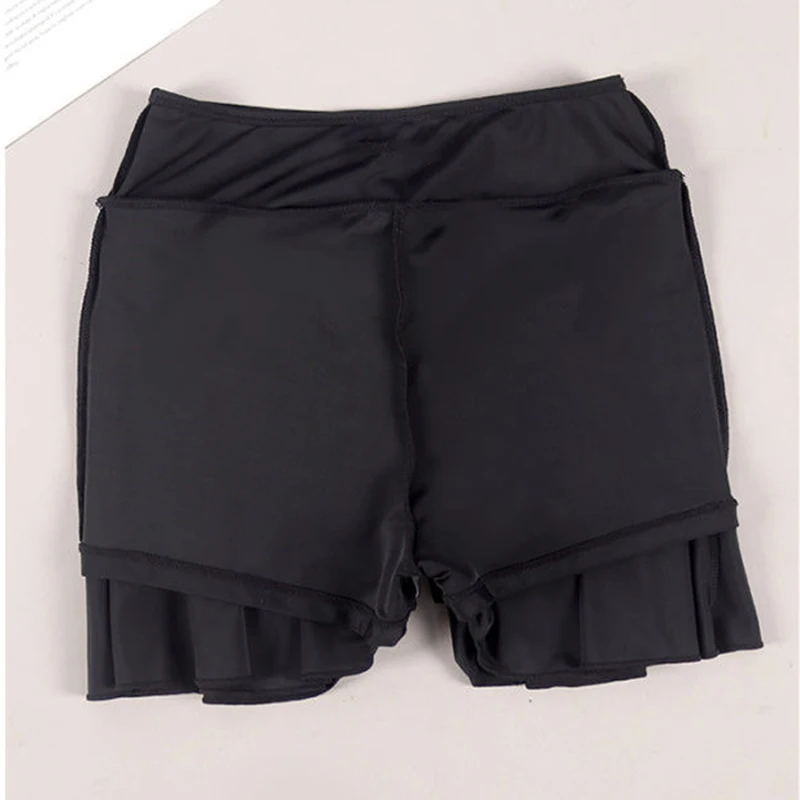 Tennis Skirt with Built-in Shorts Women Summer Black Golf Skirt Stretch Flowy Mini Skort Teen-girl Balletcore Gym Sporty Outfit