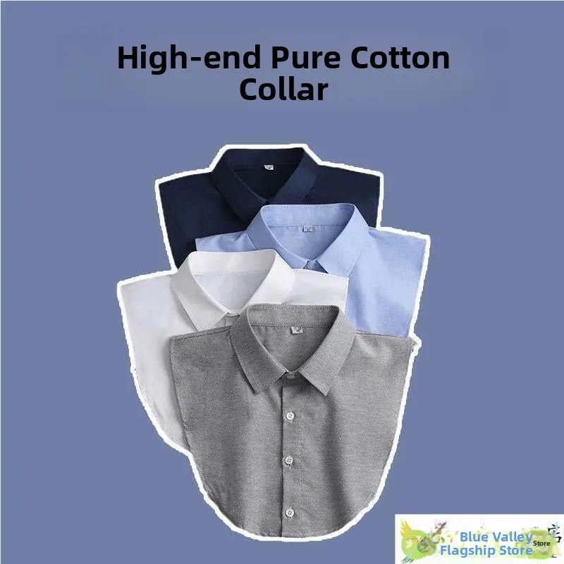 colarinho-falso-de-algodao-puro-para-camisa-social-masculina-casual-versatil-profissional-para-trabalho-ideal-para-prima