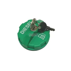 Diesel Locking Fuel Cap W/2 keys 6632468 6661696 Fits Bobcat Loader Excavator220 225 231 A220 S160 T180 More Models