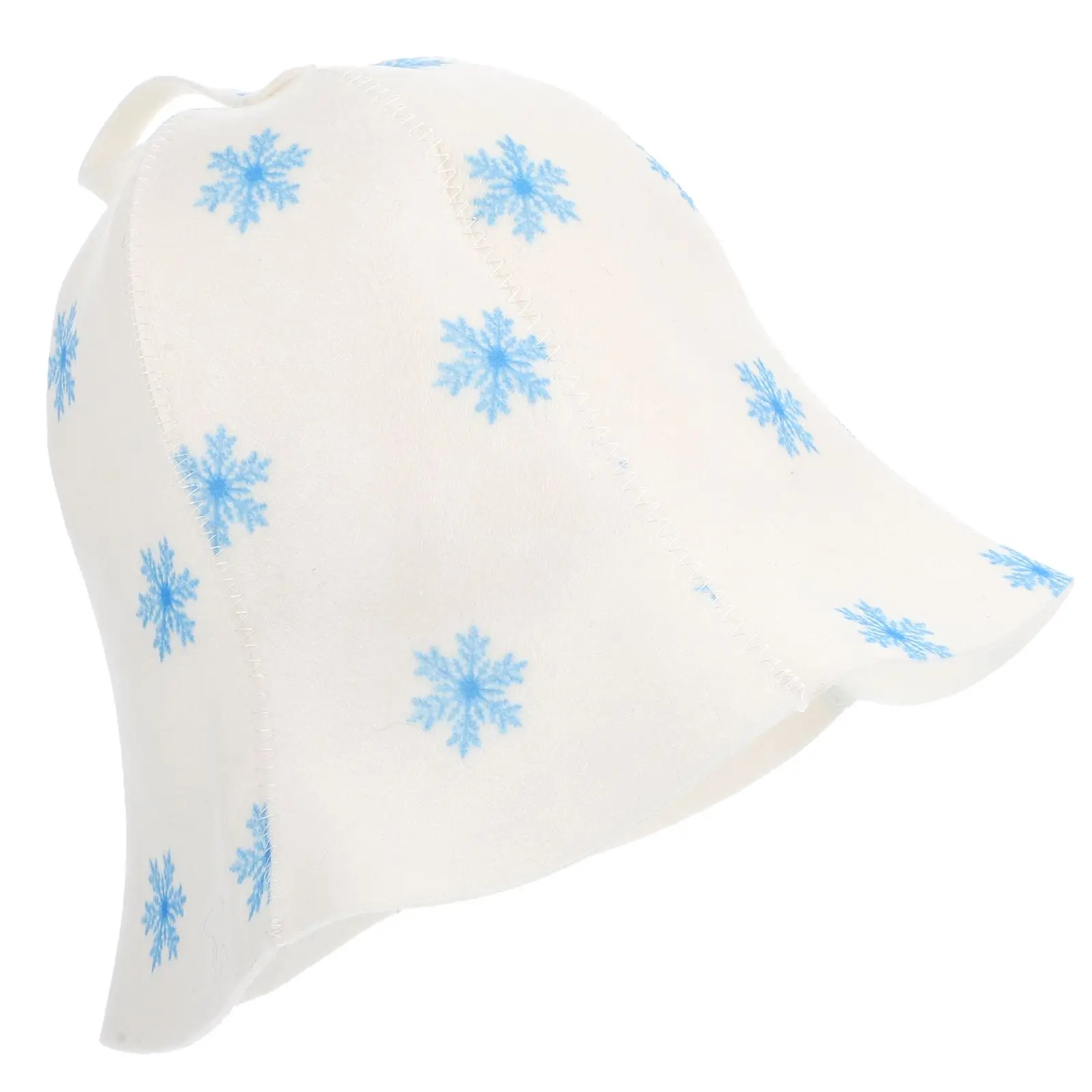 

Sauna Hat Comfortable Felt Hats Reusable Bathing Caps Household Large Shower Black White Stylish Breathable Women