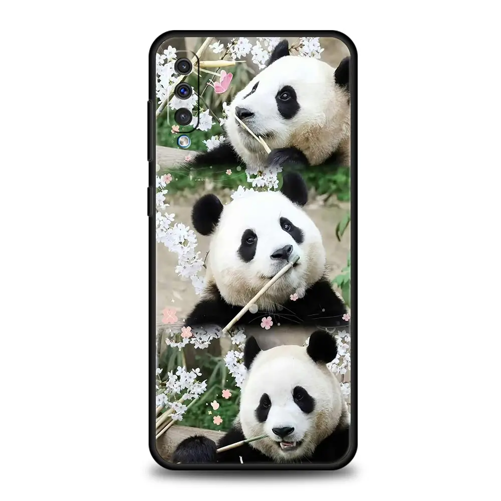 Fubao panda Phone Case For Samsung A54 A52 A24 A14 A50 A72 A70 A10 A30 A40 A20S A20E A02S A12 A22 A34 A42 A32 5G A04s Cover