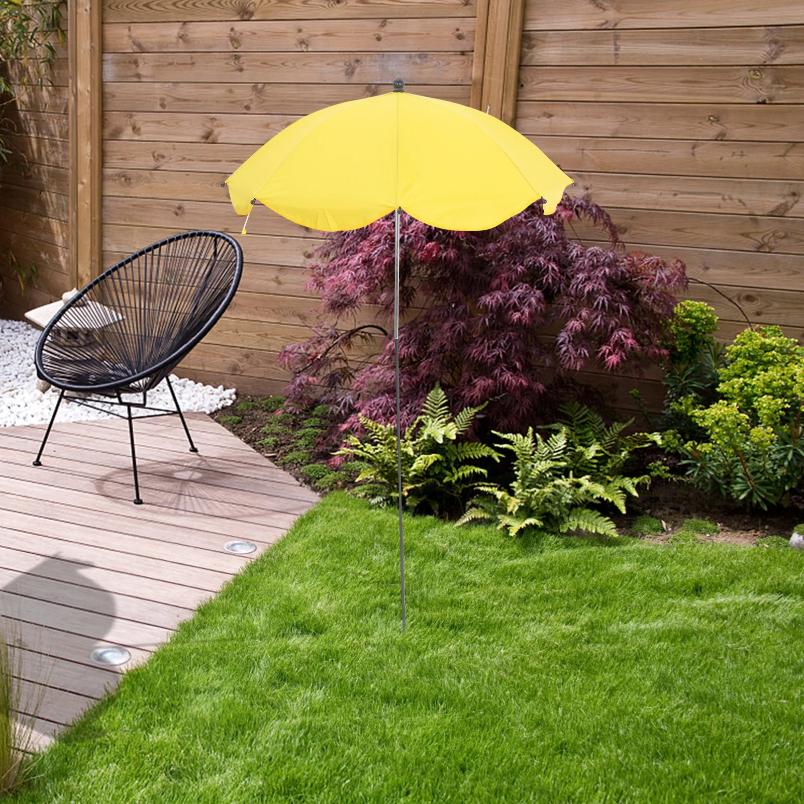 

Plant Umbrella with Adjustable Height for Outdoor Plants - Weather Resistant Shade Canopy for Garden Patio Bonsai