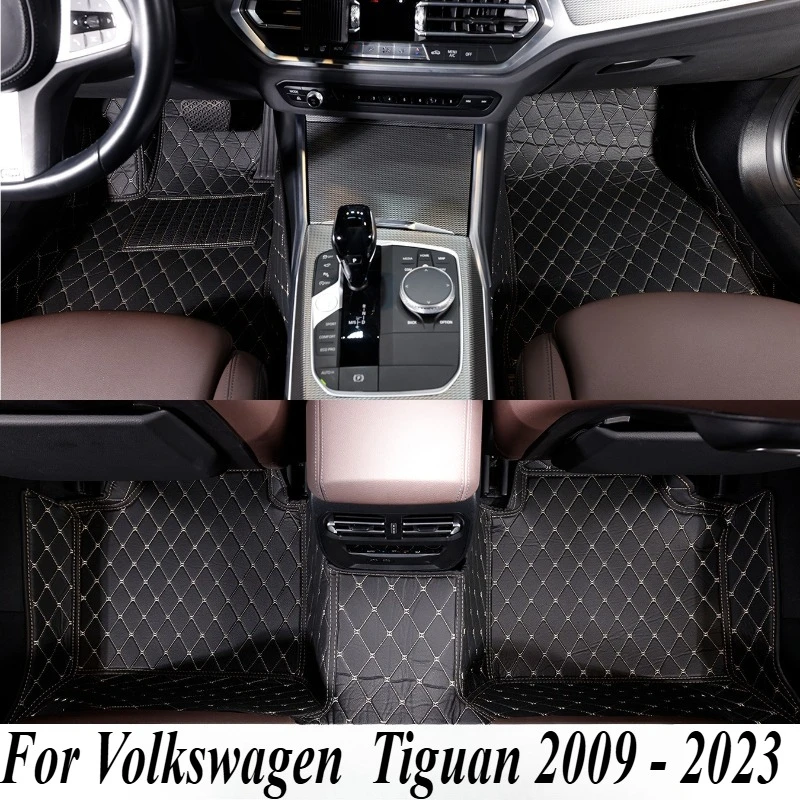 

Автомобильные коврики с левым рулем для Volkswagen VW Tiguan 2009-2016 2017-2023 Ковры Аксессуары на заказ Товары для интерьера