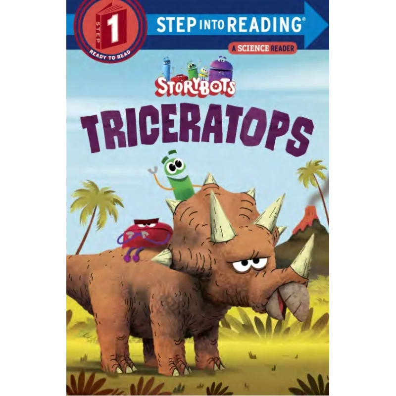 

Step Into ReadingRStep 1Triceratops Storybots Random House US 9780525646136 Book