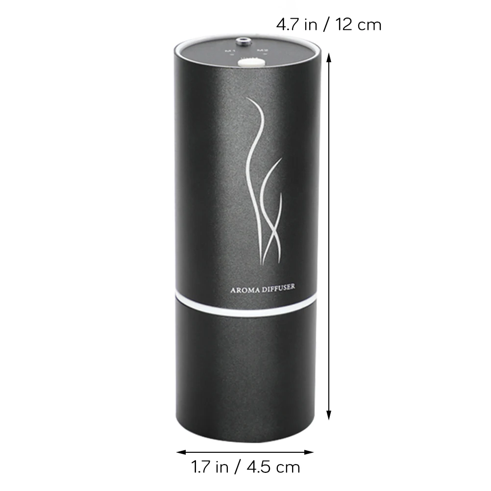 

Aromatherapy Essential Diffuser Mini Portable Humidifier Black Car USB Diffusers Mini Humidifier Bedroom Pet Room