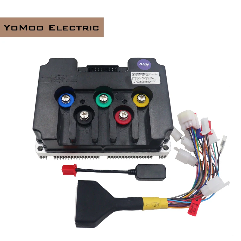 8KW Fardriver ND721000 V2 48V-72V 550A Phase 1000A  BLDC Sine Wave Controller With DKD Display T08 Throttle Electic Motorcycles