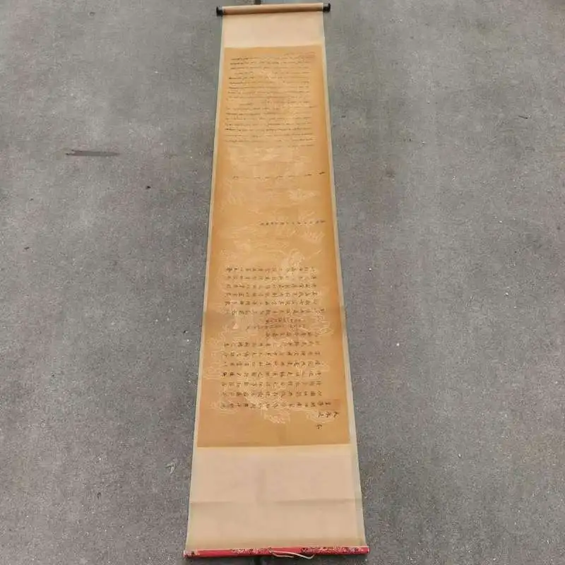 Wholesale antique miscellaneous collectibles, calligraphy and paintings, distressed Qing Dynasty ten emperors' edicts, film prop