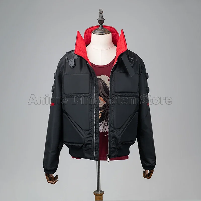 Game Punk Style 2077 Mercenary Jackie Welles Cosplay Costumes Jacket Halloween Carnival Outfit For Man