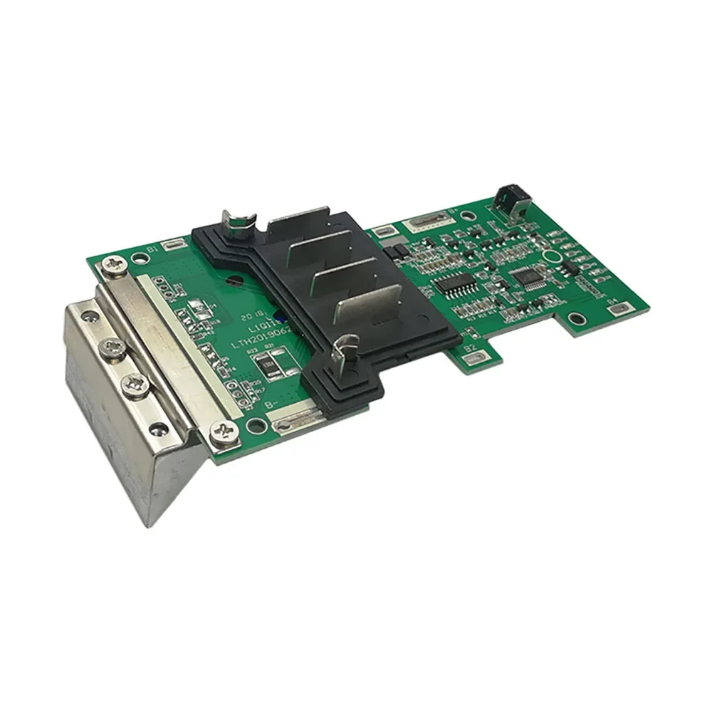 dawupine Li-ion Battery Case PCB Charging Protection Circuit Board Label Box For AEG RIDGID 18V 3.0Ah 9Ah LED Battery Indicator