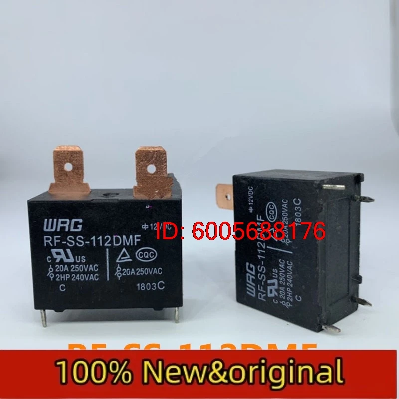 5pcs New Relays Relay RF-SS-112DMF RFSS112DMF 12VDC DC12V 12 V 20A 250VAC DIP4