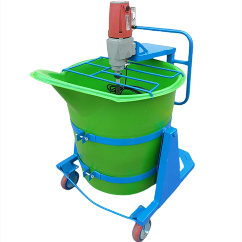 

Self-leveling backfilling duck bill mixer mixing bucket Ground leveling gypsum cement foaming mortar coating long nozzle bucket