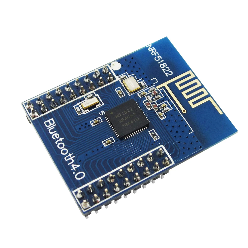 1 conjunto nrf51822 blue4.0 placa de avaliação bluetooth 2.4g módulo de comunicação sem fio + módulo bluetooth 4.0