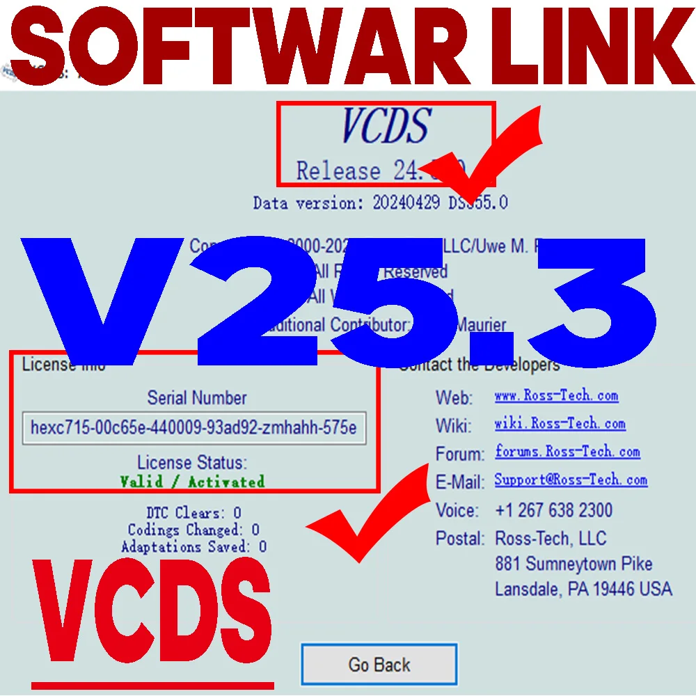 UPDATE SOFTWARE VAG COM VCDS OBD2 Scanner HEX V2 USB Interface FOR VW AUDI Skoda Seat Unlimited VINs Atmega162 Multilingual TOOL