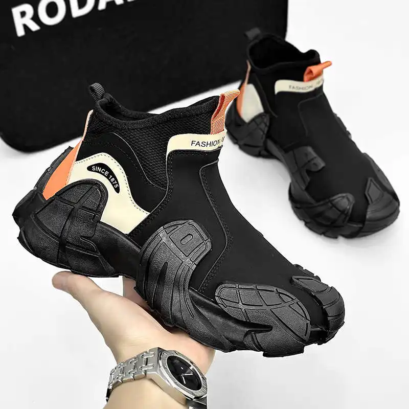 

Нескользящие длинные белые кроссовки для мужчин, тренировочные уличные ботинки, мужская обувь для путешествий, спортивная обувь премиум-класса с широкой стопой