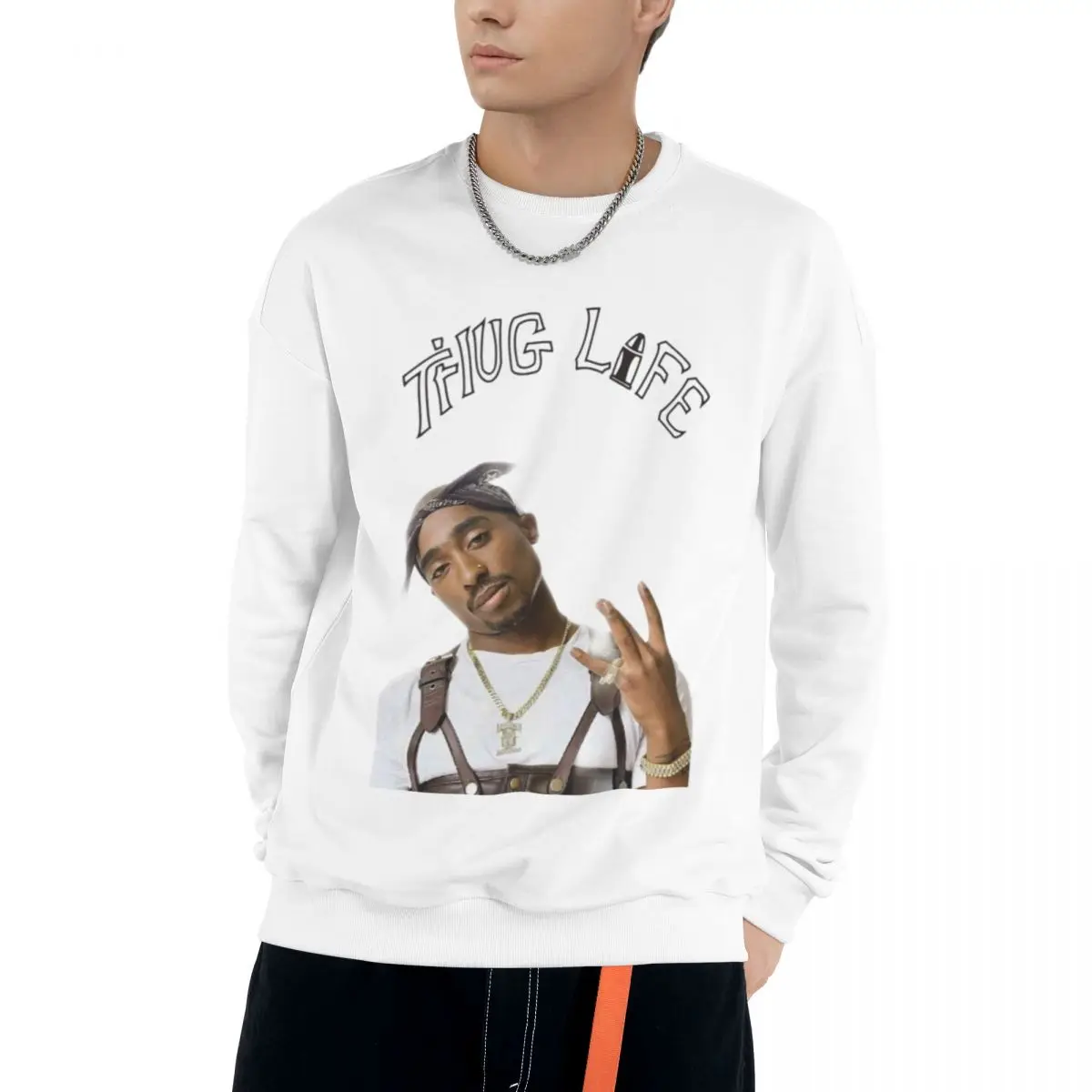 

Tupac 2pac Hoodie Mens Fashion Warm Sweatshirt Hip Hop Hoodie Casual Streetwear Spring Autumn New Hoody