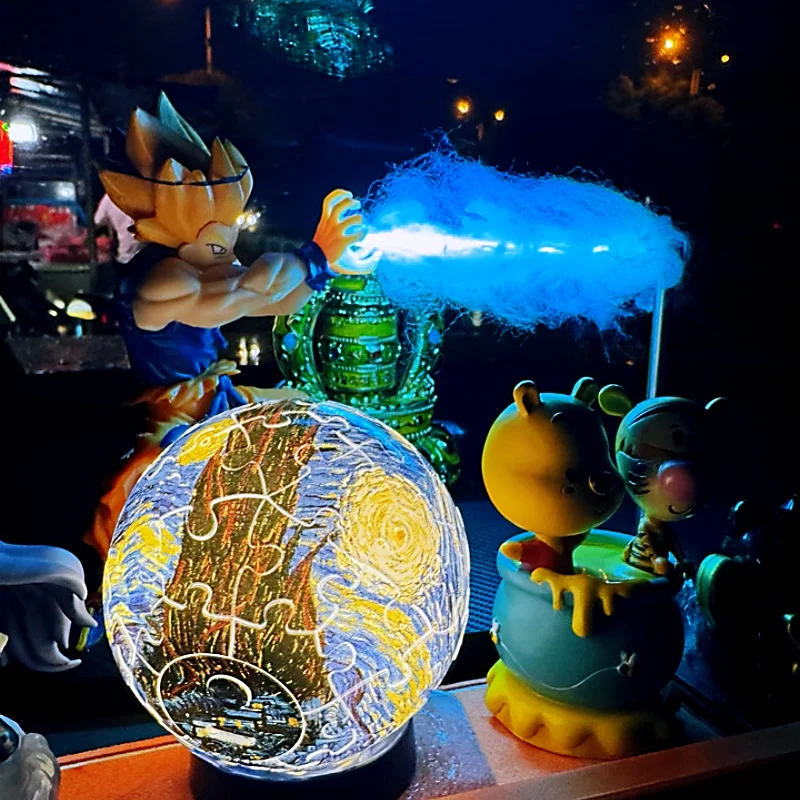 

Dragon Ball Sun Wukong Night Night Light Magnetic Touch Creative Desk Decoration Cool KO! ! Night Light Ornaments Birthday Gift