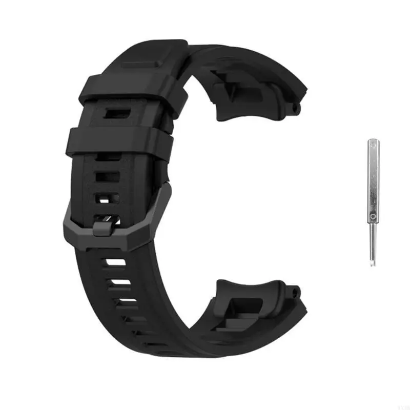 Silicone Wristband Straps Replacement Watchband Bracelet for T Rex 2 for Smart Watch Adjustable Band Straps