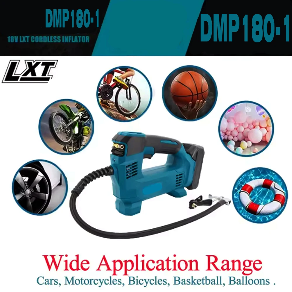 

Original ForMAKITA DMP180-1 18V Cordless Inflator Bare Tool For Car Portable Tyre Inflator Electric Motorcycle Pump Air Inflator