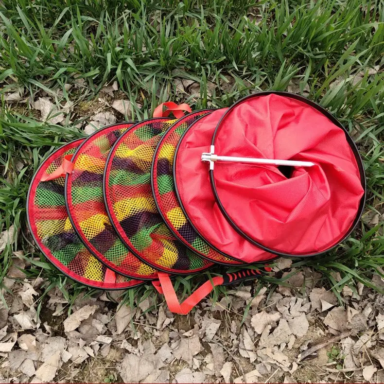 アルミ合金製釣りネットガード耐久性のあるカラーストライプ接着剤コーティングされたユニバーサルポジショニング釣りアウトドアキャンプ旅行用品用