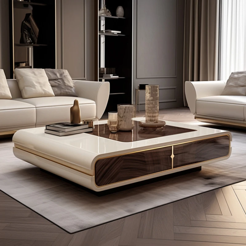 

Modern Luxury Coffee Table Design Nordic Living Room Coffee Table Black Gold Tavolinetto Piccolo Da Salotto Furniture For Home