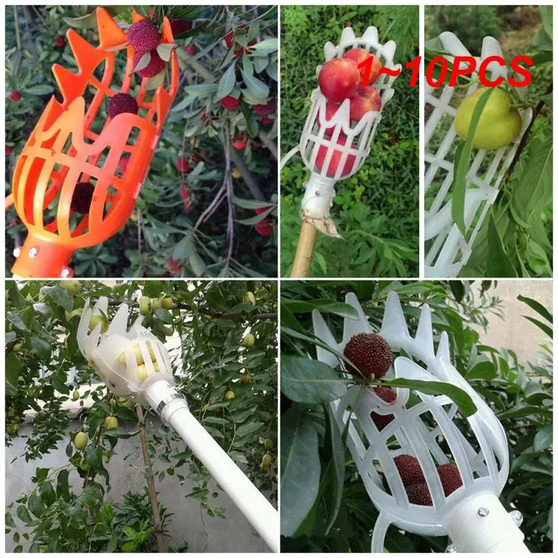 

1~10PCS Plastic Fruit Picker Without Pole Fruit Catcher Gardening Farm Garden Picking Tool