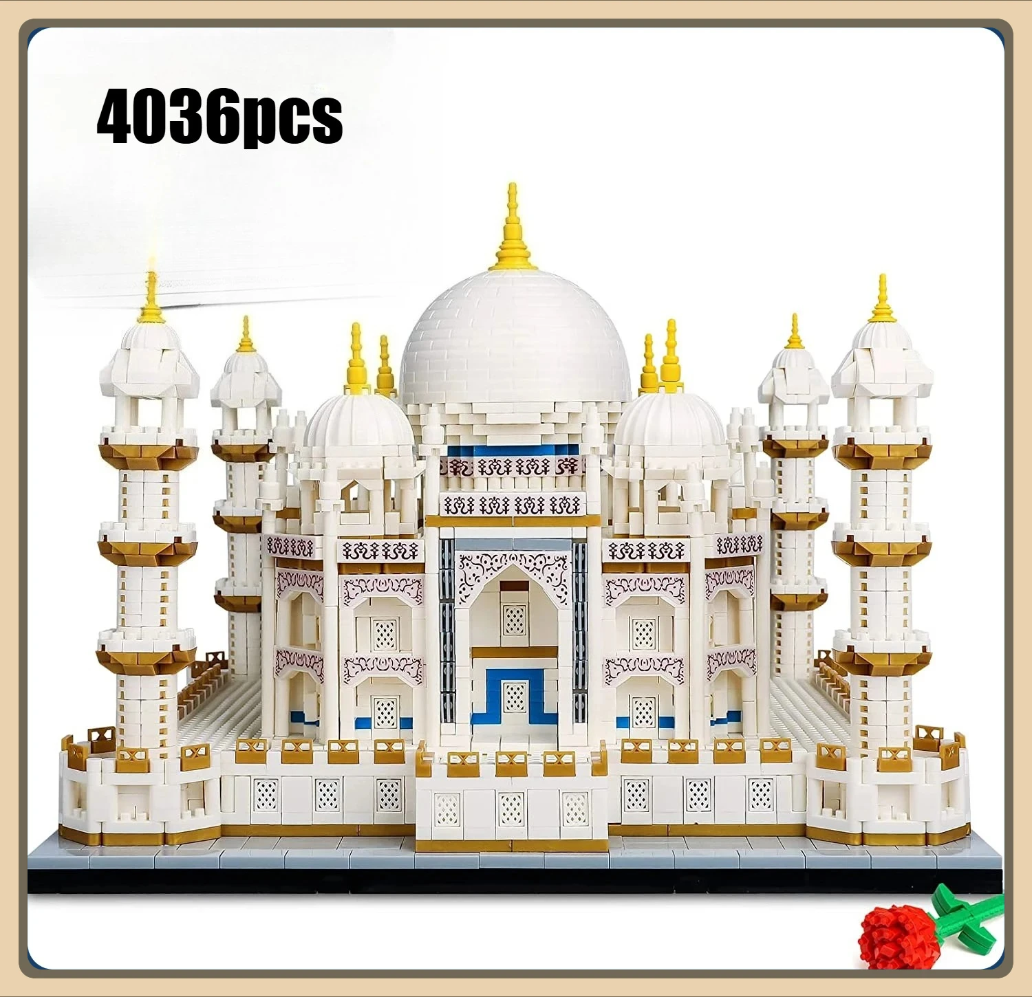 Creative MOC City Mini Block World Famous Architecture Miniature Model ，Building Creative Children's Toys，DIY Toys Holiday Gift