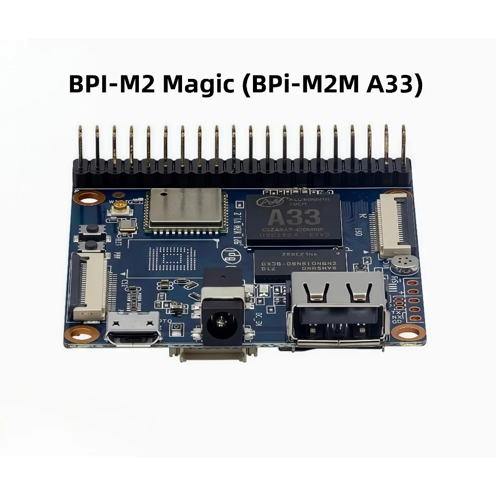 AvaCoreBanana Pi BPI-M2 Magic (BPi-M2M A33) Quad-core Open Source IoT Development Board