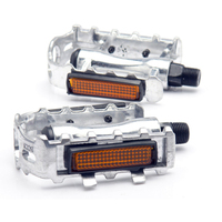 Bicycle Flat Pedals Anti Slip Aluminum Lightweight Pedals for MTB Mountain Bike
