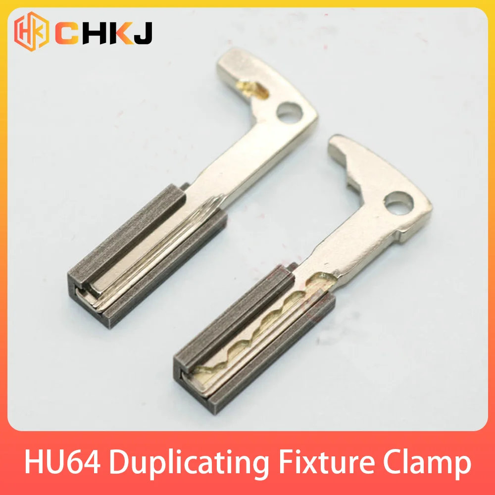 

CHKJ 2PCS/Lot HU64 Duplicating Fixture Clamp For Mercedes Benz Key Blank Key Cutting Machine Key Cutter Machine Part Accessories