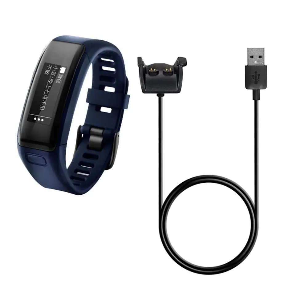 1/2/3PCS USB Fast Charging Cable Bracelet Charger Dock Base for Garmin Vivosmart HR HR+ Approach X40 Durable Smart Watch