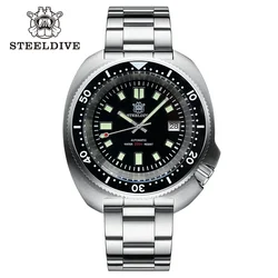 STEELDIVE SD1974L New Multi Color Dial Mechanical Men's Wristwatch NH35 Movement Luminous 200M Waterproof Watch