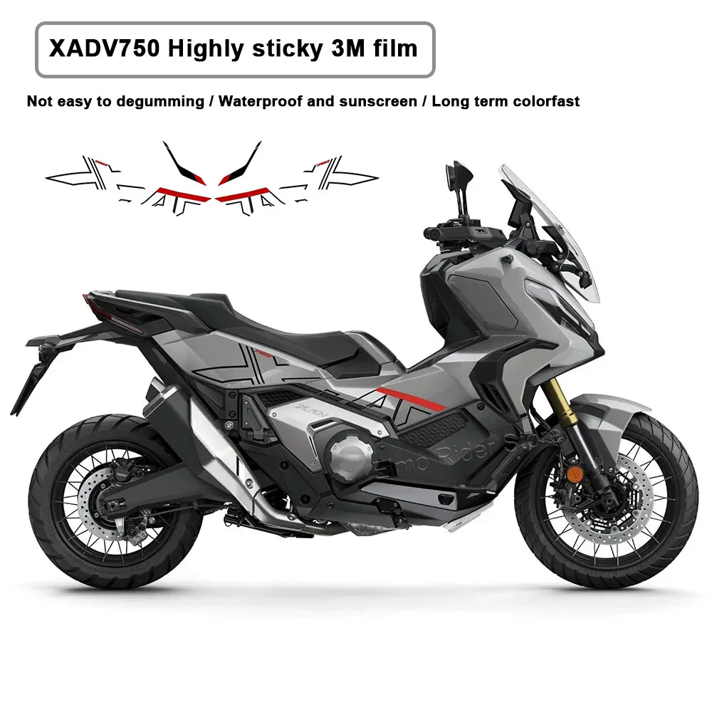 XADV-pegatina de protección antiarañazos para coche, pegatina de PVC para Honda X-ADV 750 X ADV 750, 750, 750, 2021, 2022, 2023