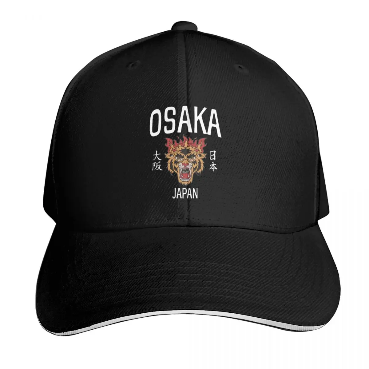 

Osaka Japan Tiger Baseball Cap Snap Back Hat Snapback Cap Military Tactical Cap fishing hat Luxury Woman Men's
