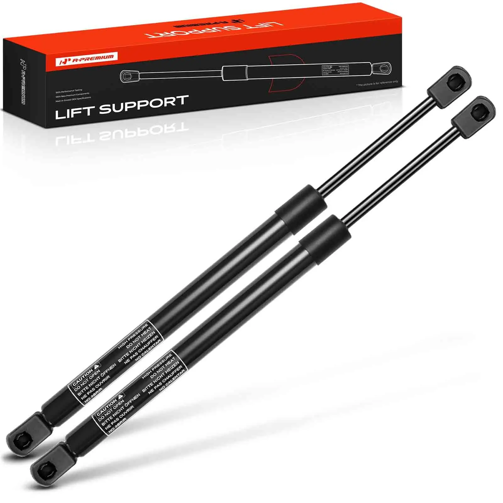 A-Premium 2Pcs Rear Hatch Lift Supports Shocks Struts for Chevrolet Corvette 2005-2013